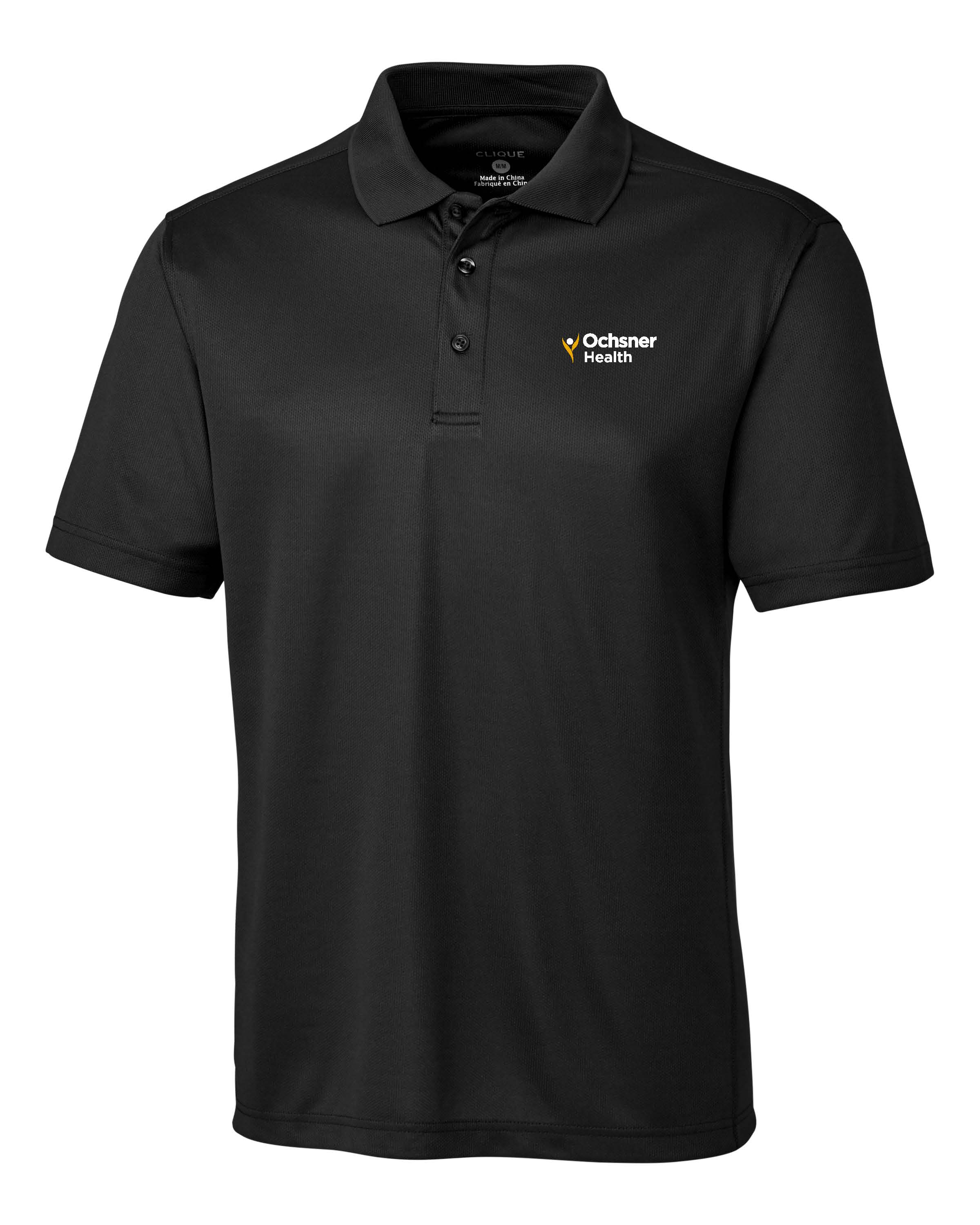 Clique Men's Ice Pique Polo, Black, large image number 1